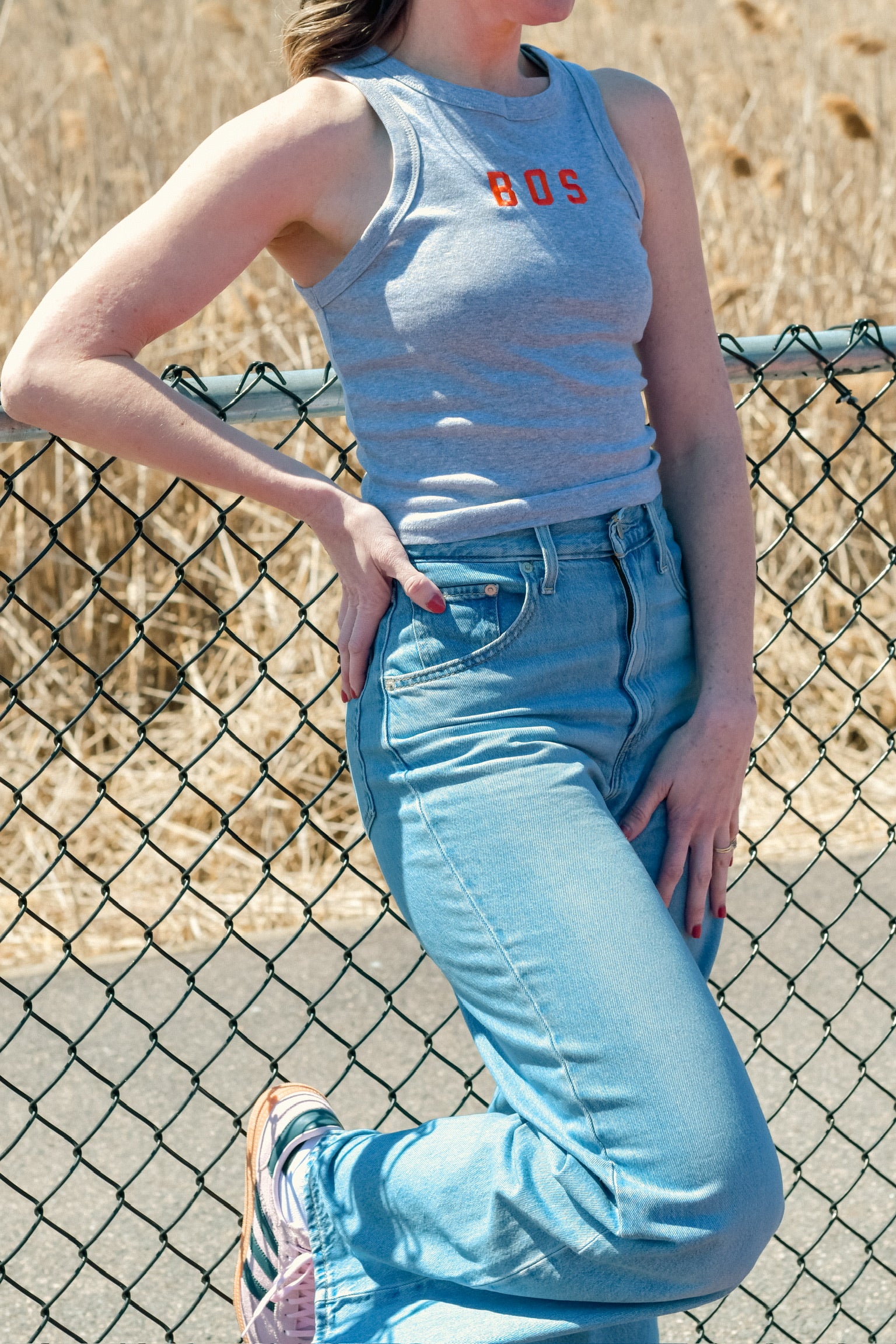 BOS Stitch Racer Tank