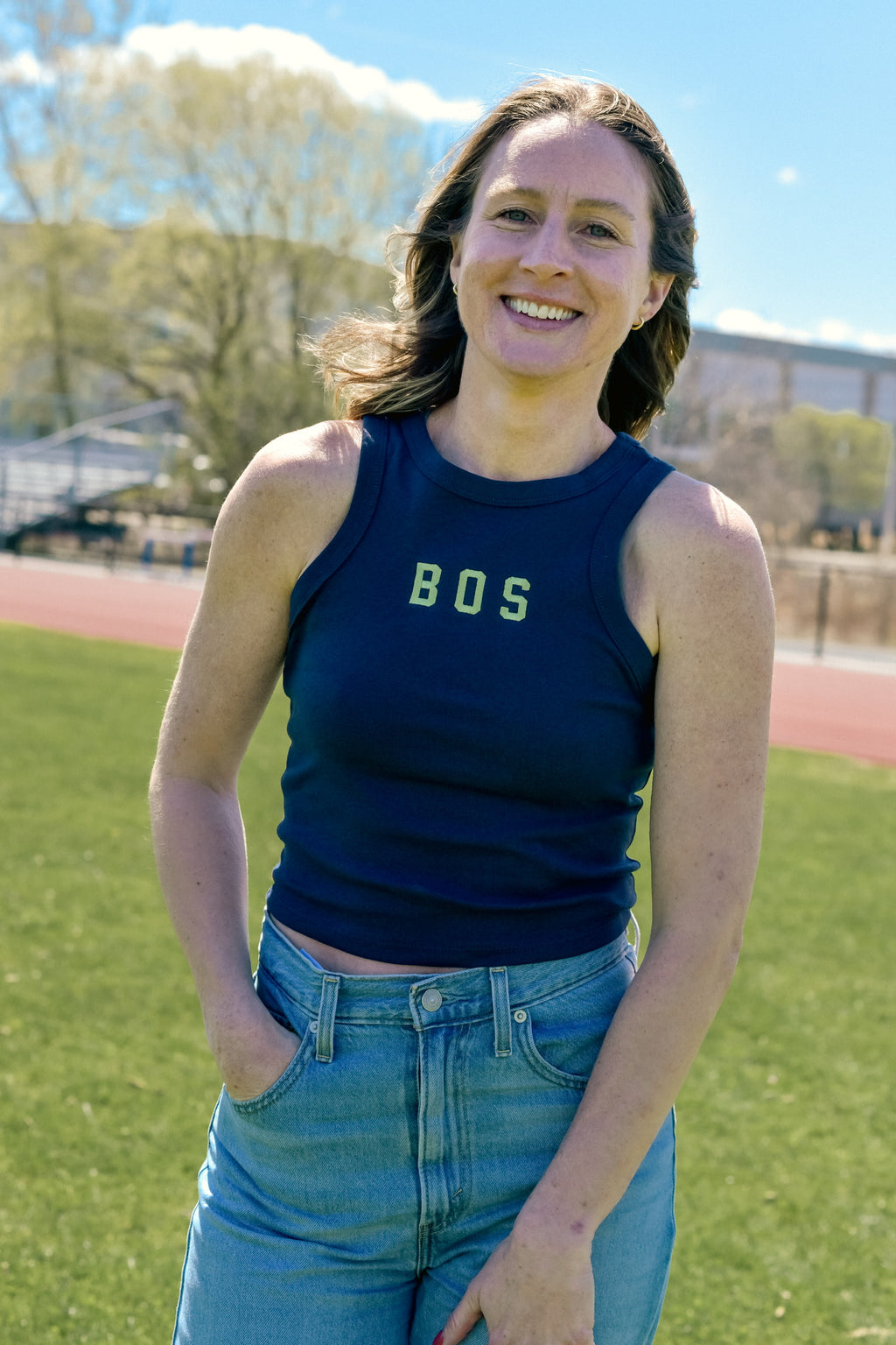 BOS Stitch Racer Tank