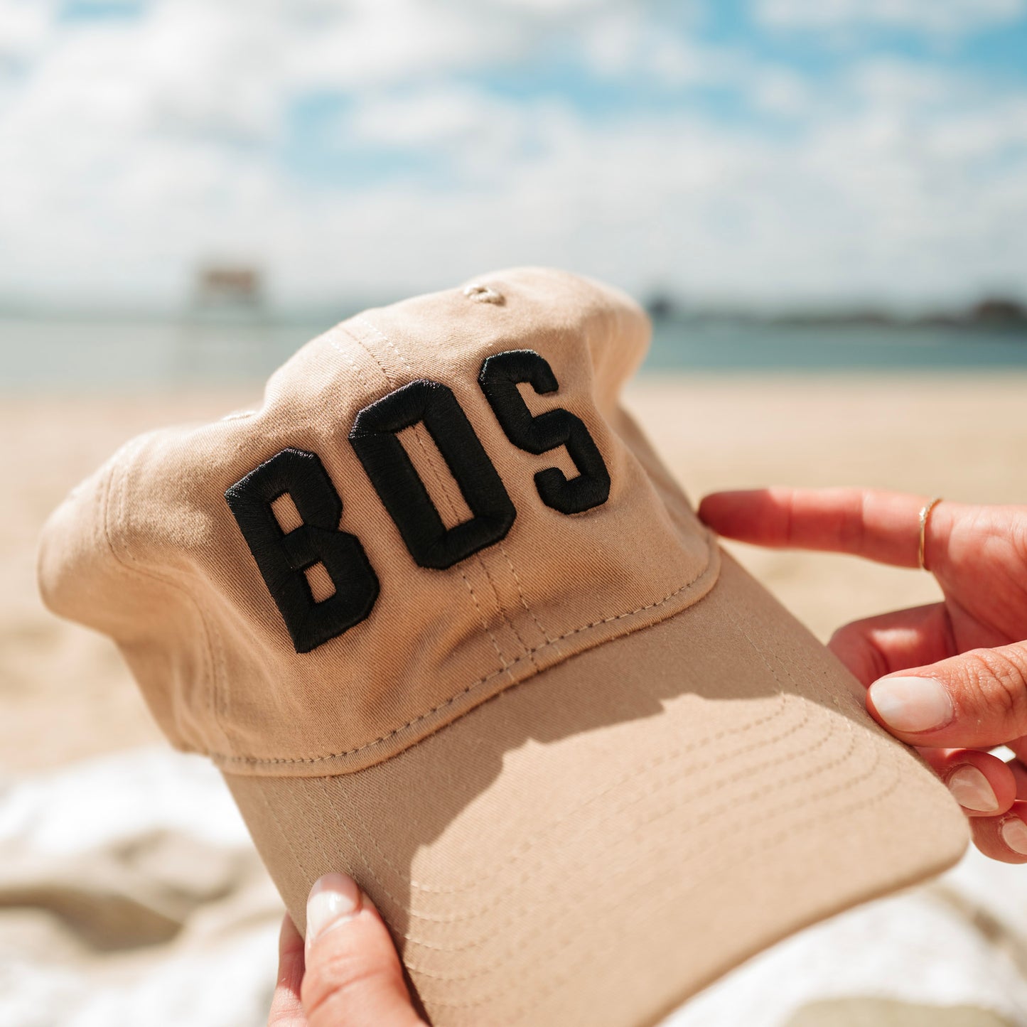 BOS baseball hats