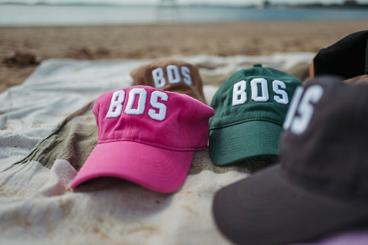 BOS baseball hats