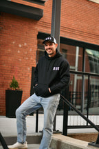 BOS Trucker Hat — Black / White Mesh