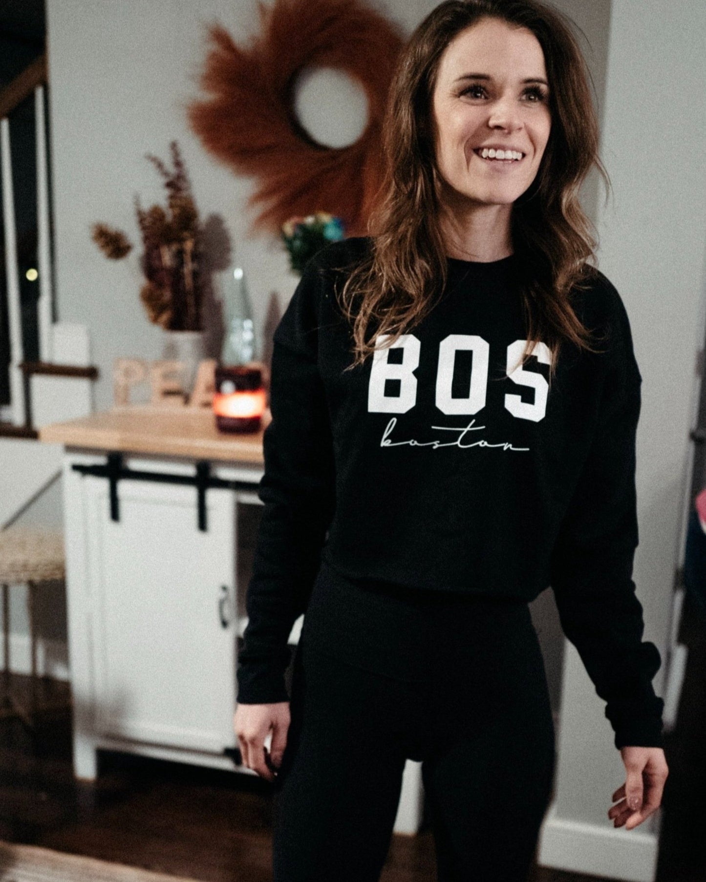 BOS Crop Sweatshirt