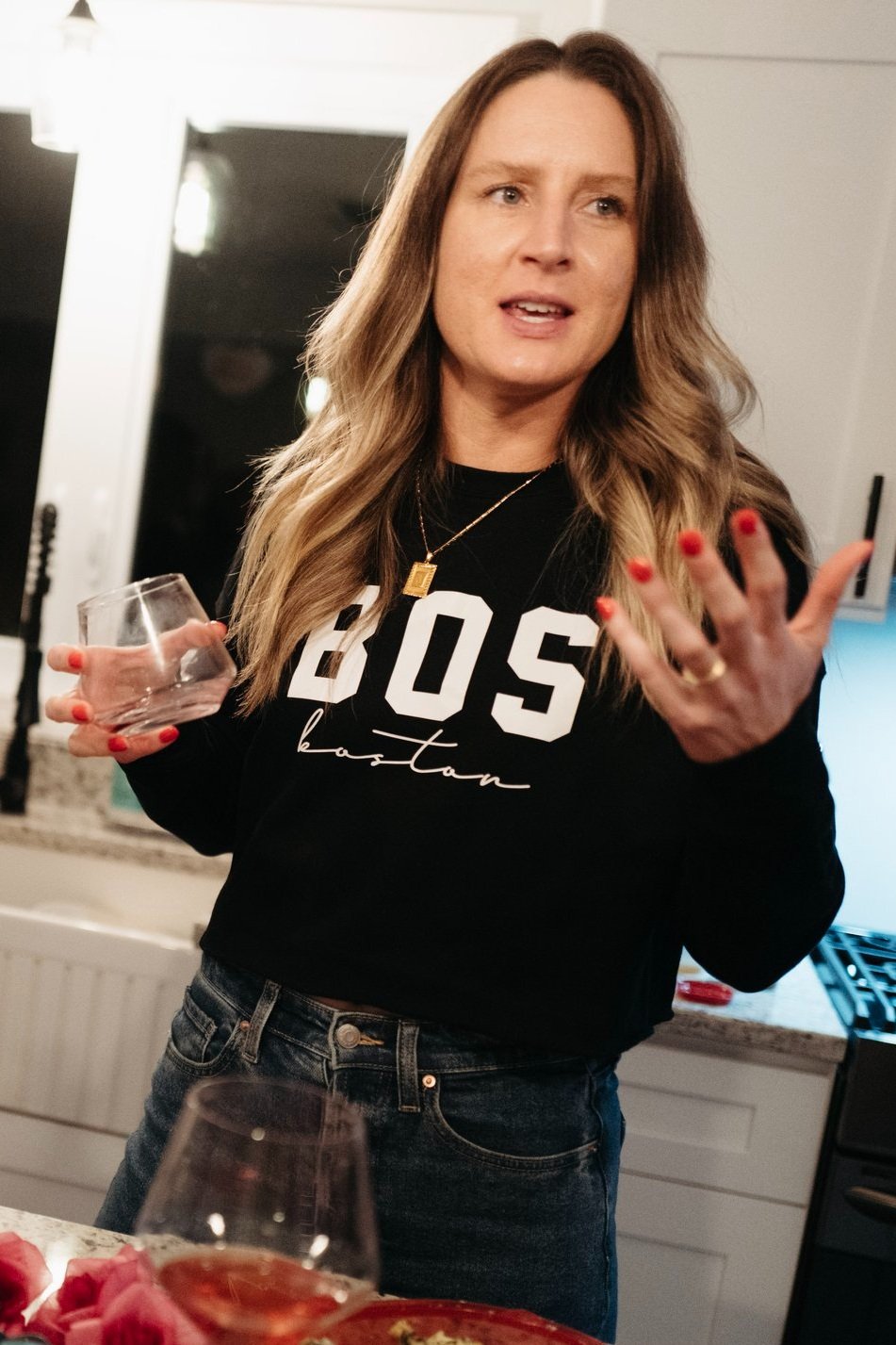 BOS Crop Sweatshirt