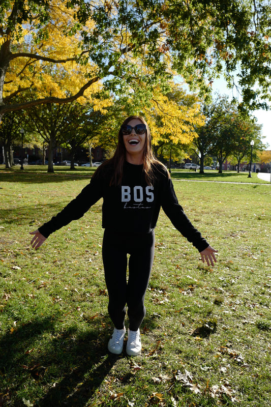 BOS Crop Sweatshirt